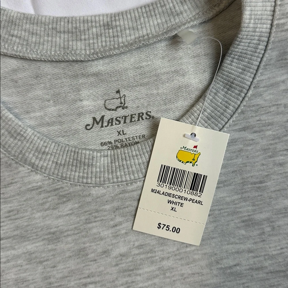 Masters Light Gray Crewneck Swestshirt - Picture 2 of 4